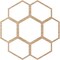 Ekena Millwork Florin Wood Fretwork Pierced Ceiling Medallion, Alder, 28"OD x 9 7/8"ID x 3/8"T CMWP28X28X0375FOAL - alternate 5